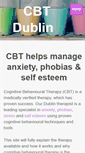 Mobile Screenshot of cbt-dublin.com